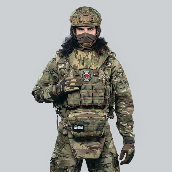 Баллистическая защита шеи StrykeR Gen2, 1 класс защиты мультикам SK9393 фото