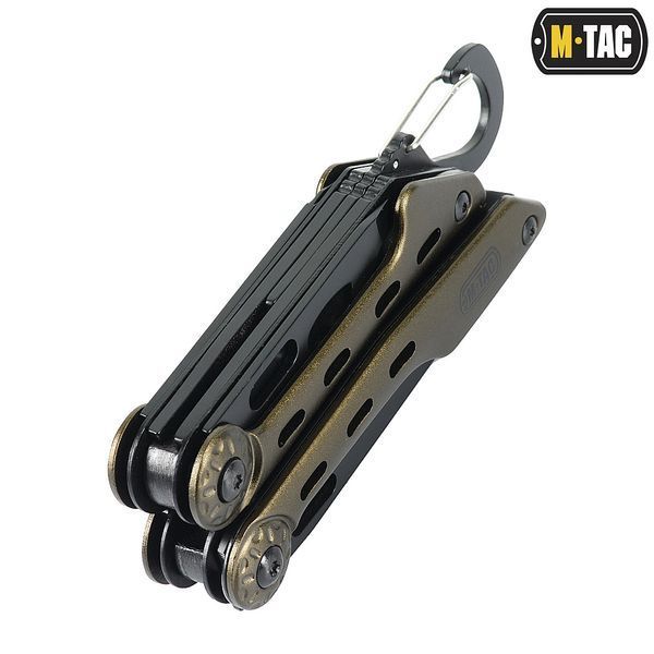 Мультитул M-Tac Type 5 Olive з карабіном (8 інструментів) 60022001 фото