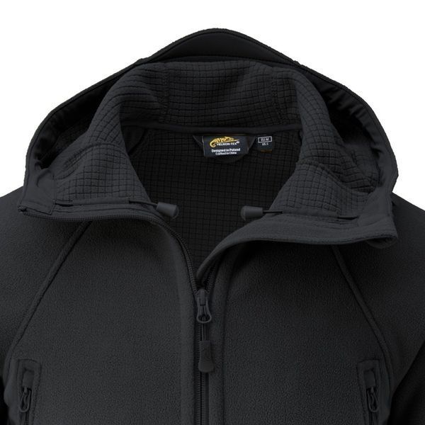 Флисовая кофта Helikon-tex Patriot Mk2 Hybrid Fleece - Black BL-PJ2-FH-01-B02 фото