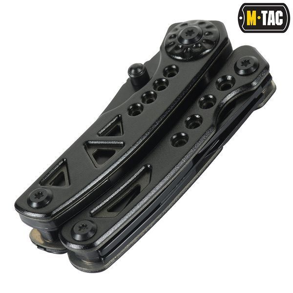 Мультитул M-Tac Type 6 Black/Olive з карабіном (7 інструментів) 60023201 фото