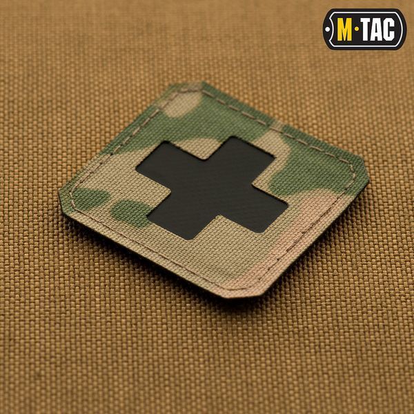 M-Tac нашивка Medic Cross Laser Cut Multicam/Black 51122802 фото