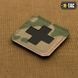 M-Tac нашивка Medic Cross Laser Cut Multicam/Black 51122802 фото 2