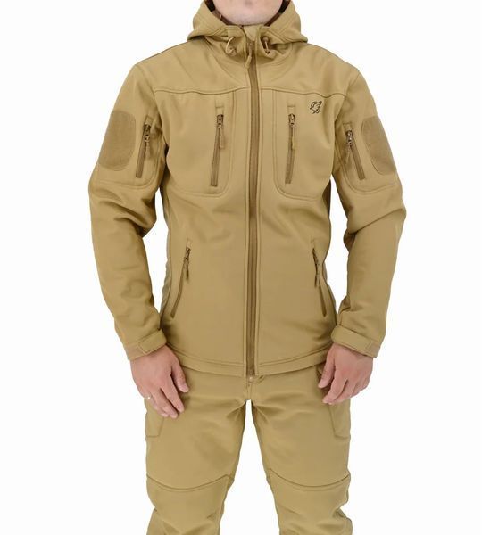 Куртка демисезонная Soft Shell ESDY Coyote 4832468-S фото