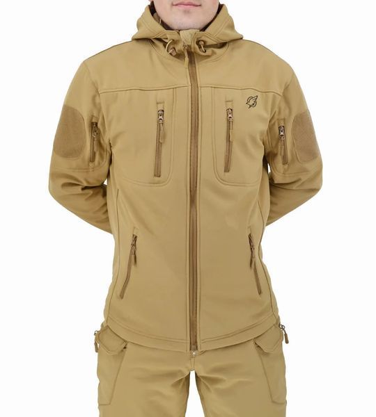 Куртка демисезонная Soft Shell ESDY Coyote 4832468-S фото
