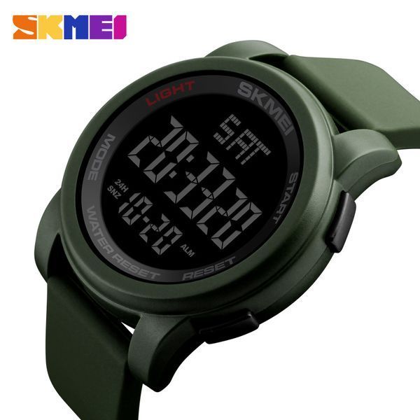 Чоловічий годинник Skmei 1257AG Military 123585 фото