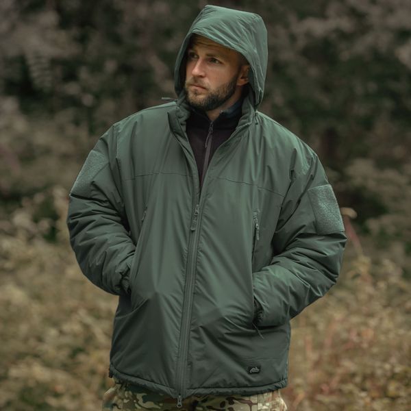 Куртка зимова Helikon Level 7 Climashield Apex 100 г - Alpha Green KU-L70-NL-36-B02 фото