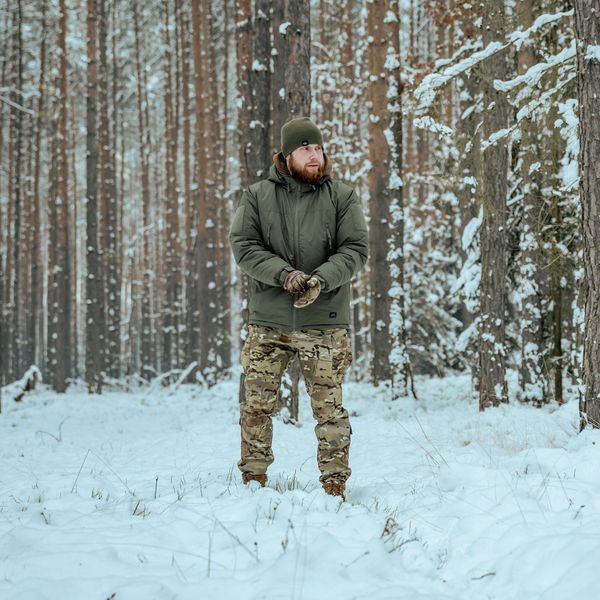 Куртка зимова Helikon Level 7 Climashield Apex 100 г - Alpha Green KU-L70-NL-36-B02 фото