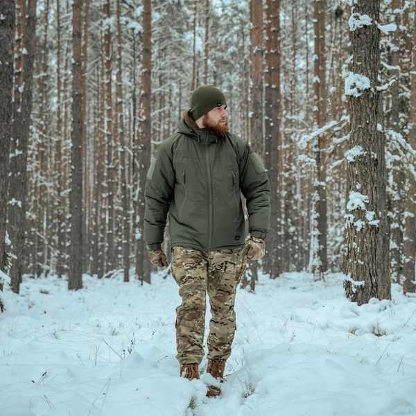 Куртка зимова Helikon Level 7 Climashield Apex 100 г - Alpha Green KU-L70-NL-36-B02 фото