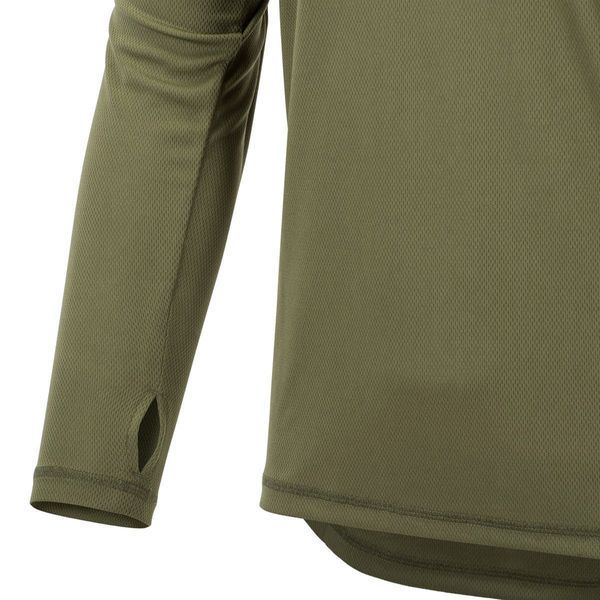 Термоактивна футболка Helikon-tex US LVL 1 Long Sleeve - Olive Green BL-UN1-PO-02-B02 фото