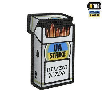 M-Tac нашивка UA STRIKE Black 51356002 фото