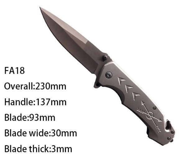 Нож складной Browning F38 Grey  1697 фото