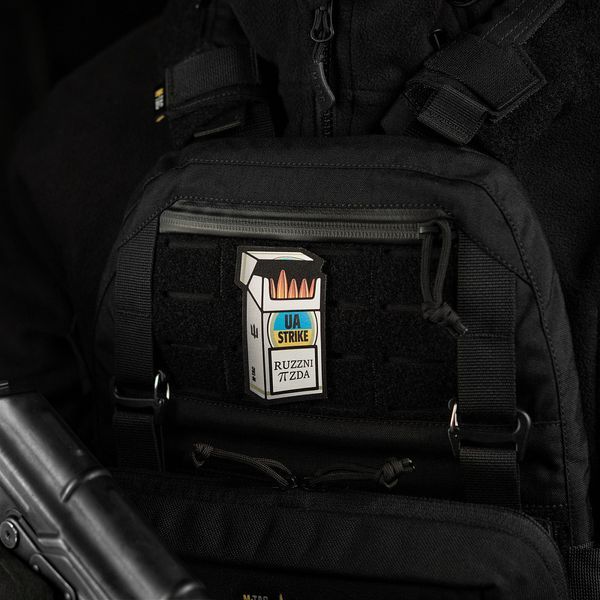 M-Tac нашивка UA STRIKE Black 51356002 фото