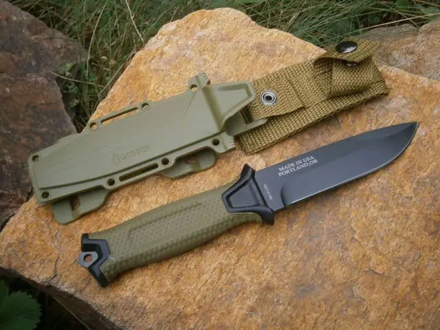 Нож Gerber с фиксированным клинком Ranger Green 34333223 фото