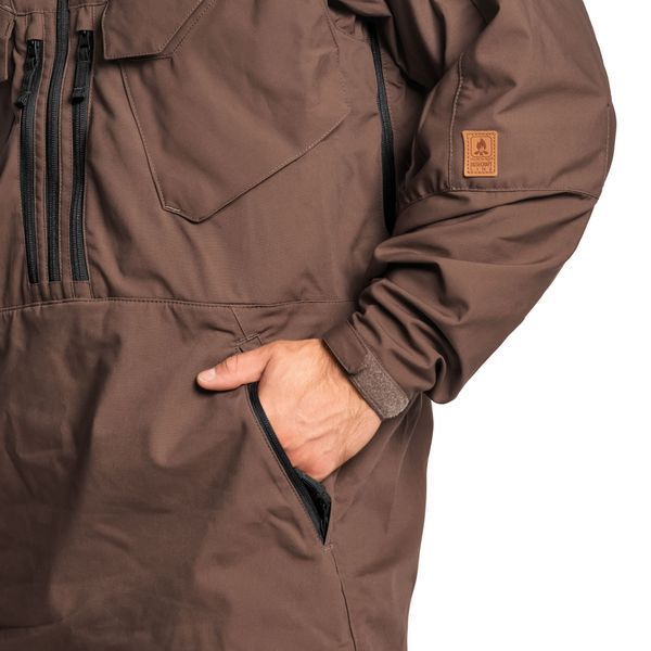 Куртка-анорак Helikon-tex Pilgrim Anorak - Earth Brown/Black KU-PGM-DC-0A01A-B02 фото