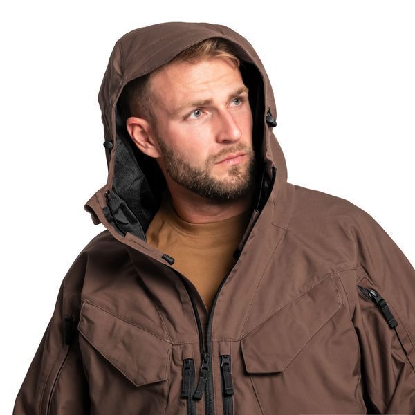 Куртка-анорак Helikon-tex Pilgrim Anorak - Earth Brown/Black KU-PGM-DC-0A01A-B02 фото