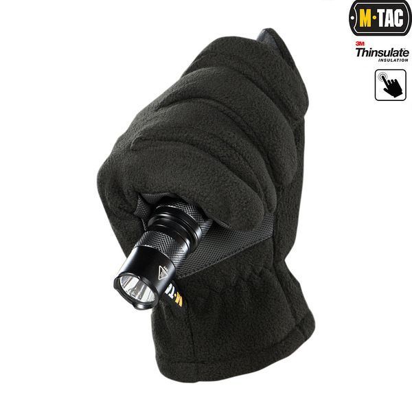 M-Tac перчатки Fleece Thinsulate Black 90309002 фото