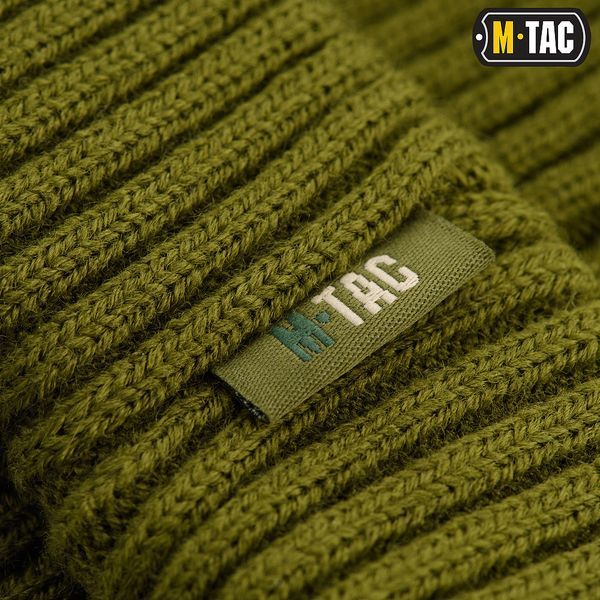 Шапка в'язана M-Tac 100% акрил Olive 40544001-M фото