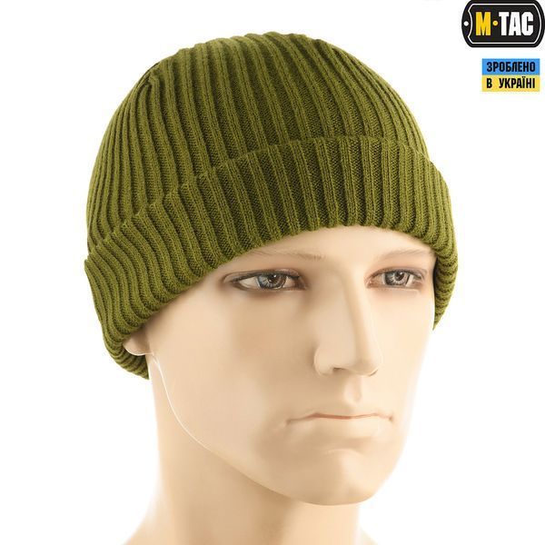 Шапка в'язана M-Tac 100% акрил Olive 40544001-M фото