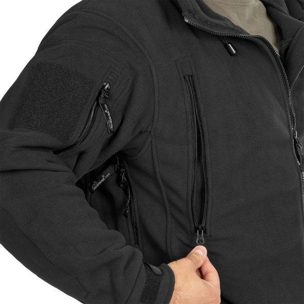 Флісова кофта Helikon-tex Patriot - Black BL-PAT-HF-01-B02 фото