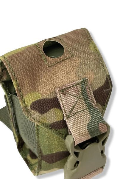 Подсумок под гранату Ф-1, РГД-5 CORDURA 1000D 11,5х7,5х5 см Мультикам SK3451 фото