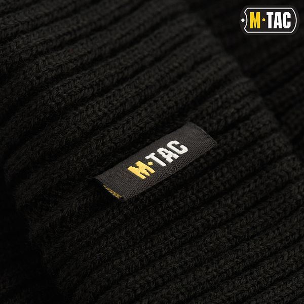 Шапка в'язана M-Tac 100% акрил Black 40544002-M фото