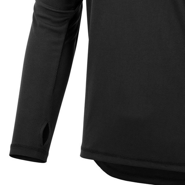 Термоактивная футболка Helikon-tex US LVL 1 Long Sleeve - Black BL-UN1-PO-01-B02 фото