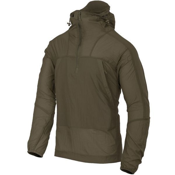 Куртка-анорак легка Helikon Windrunner Windshirt WindPack - Taiga Green KU-WDR-NL-09-B02 фото