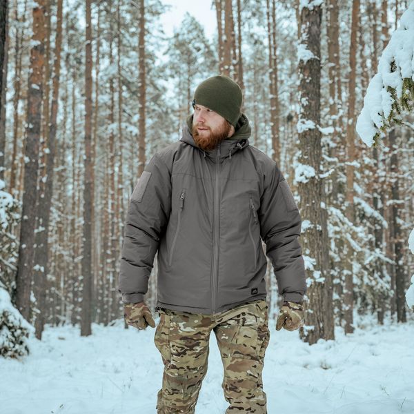 Куртка зимова Helikon Level 7 Climashield Apex 100 г - Shadow Grey KU-L70-NL-35-B02 фото