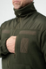 Флісова кофта R-Military з нейлоновими вставками Olive 58785655-46 фото 6