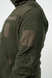 Флісова кофта R-Military з нейлоновими вставками Olive 58785655-46 фото 7