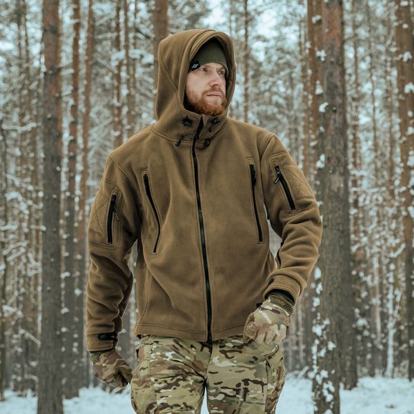 Флисовая кофта Helikon-tex Patriot - Coyote  BL-PAT-HF-11- 1 фото