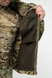 Флісова кофта R-Military з нейлоновими вставками Multicam 3215632 фото 9