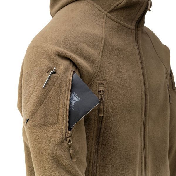 Флісова кофта Helikon-tex Patriot Mk2 Hybrid Fleece - Coyote BL-PJ2-FH-11-B02 фото