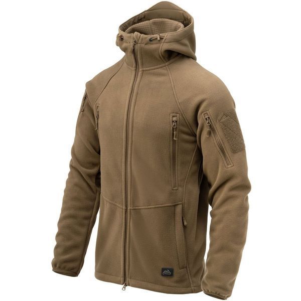 Флісова кофта Helikon-tex Patriot Mk2 Hybrid Fleece - Coyote BL-PJ2-FH-11-B02 фото