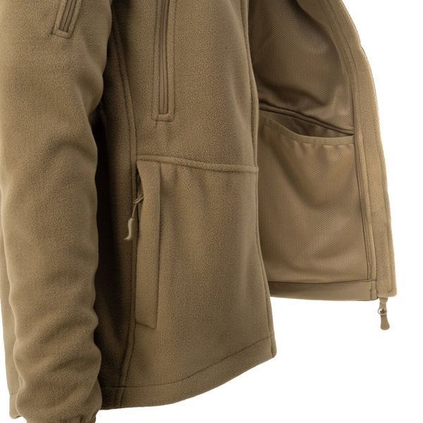Флісова кофта Helikon-tex Patriot Mk2 Hybrid Fleece - Coyote BL-PJ2-FH-11-B02 фото