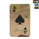 M-Tac нашивка Ace of Spades Laser Cut Multicam/Black 51109802 фото 1