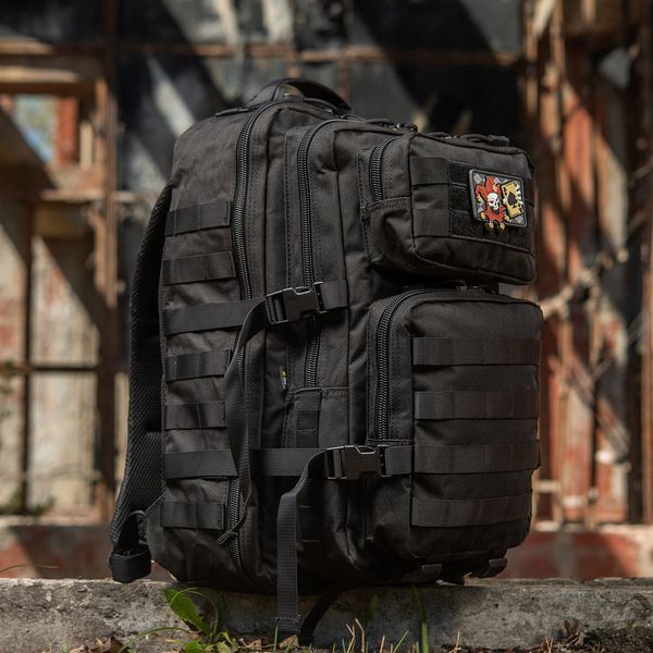 Рюкзак M-Tac 20 літрів Assault Pack Black 10332002 фото