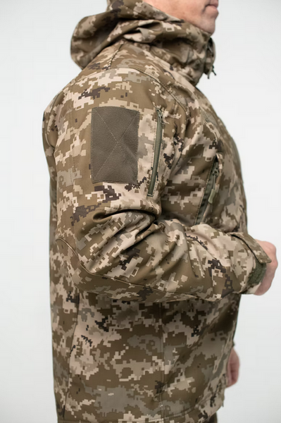 Куртка демисезонная SoftShell MM-14 Пиксель ЗСУ 51134566-44 фото