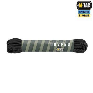 M-Tac шнурки black тип.3 MTC-LACEPCT3-BK фото