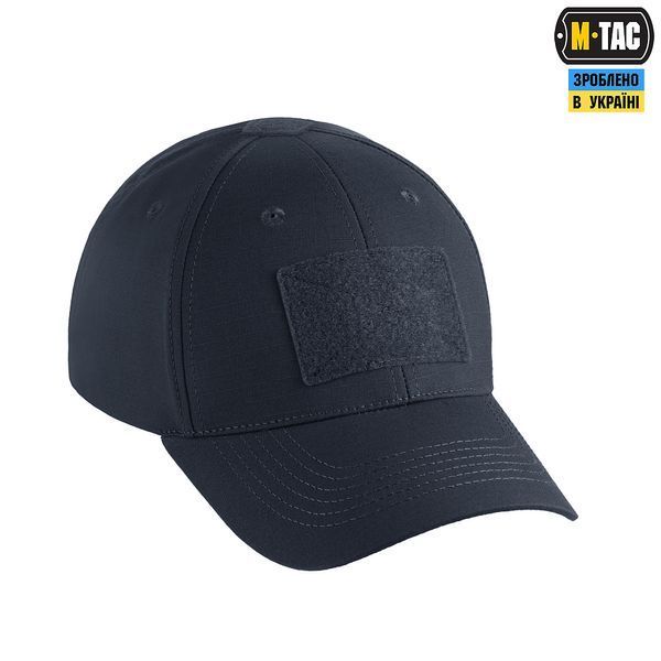 Бейсболка M-TAC тактична Elite Flex ріп-стоп Dark Navy Blue 40523015 фото