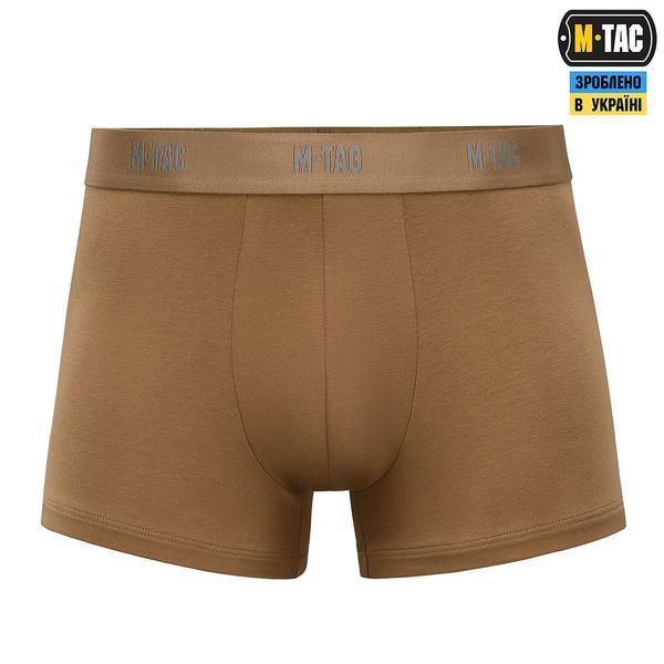 M-Tac труси Men Cotton Stretch Boxer Briefs Coyote Brown 70029017 фото
