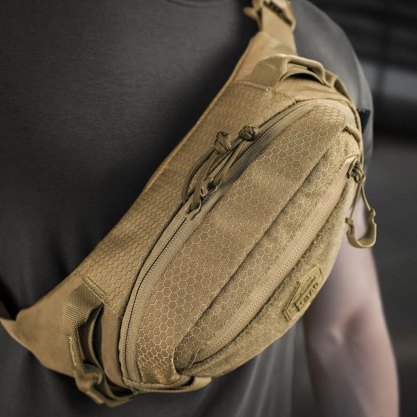 Сумка поясна M-Tac Waist Bag Elite Hex Coyote Cordura 500D 10193005 фото