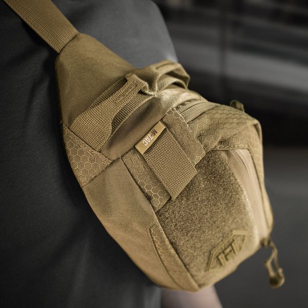 Сумка поясна M-Tac Waist Bag Elite Hex Coyote Cordura 500D 10193005 фото