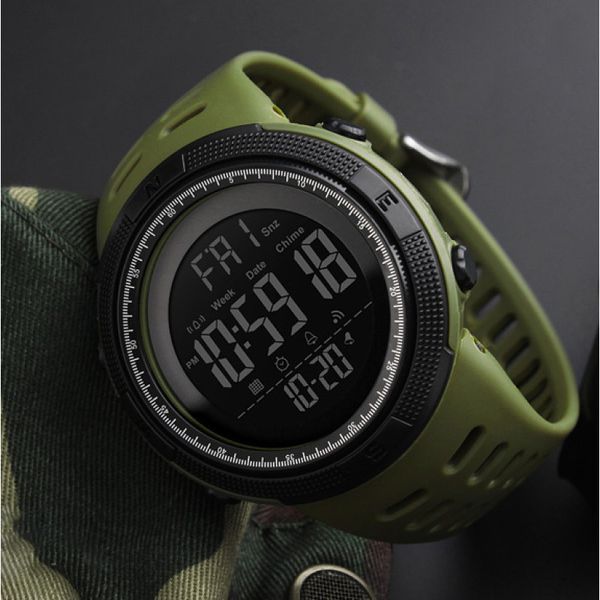 Чоловічий годинник Skmei 1251AG Military 107590 фото