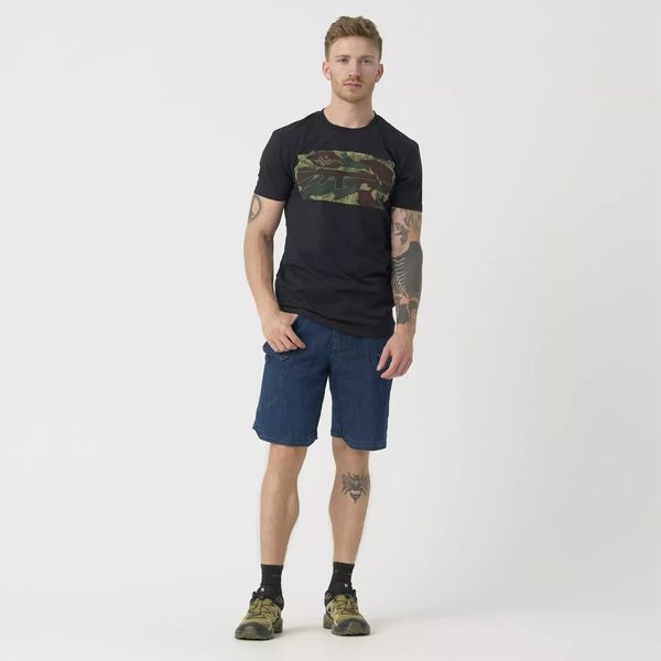 Футболка с принтом T-Shirt Helikon FN FAL - Black/Rhodesian Camo TS-FNF-CO-B03 фото