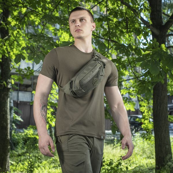 Сумка поясна M-Tac Waist Bag Elite Hex Ranger Green Cordura 500D 10193023 фото