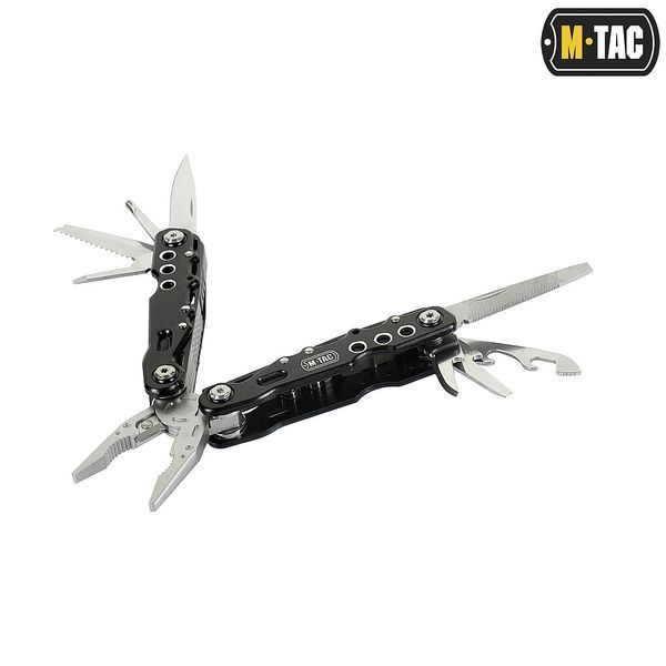 Мультитул M-Tac Type 4 Black (11 інструментів) 60021002 фото