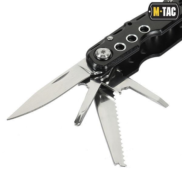 Мультитул M-Tac Type 4 Black (11 інструментів) 60021002 фото